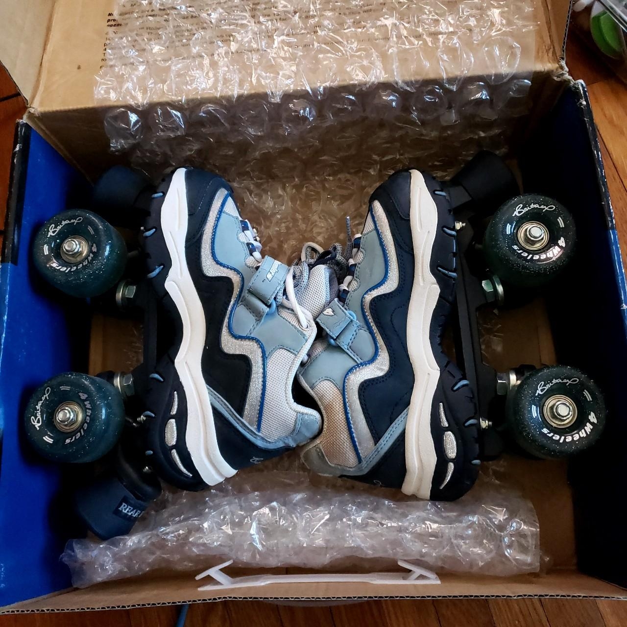 Britney Spears Rollerskates
